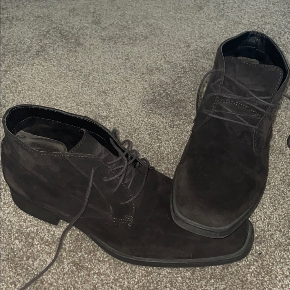 Calvin Klein’s Men’s suede shoes